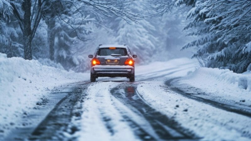 how to drive in snow