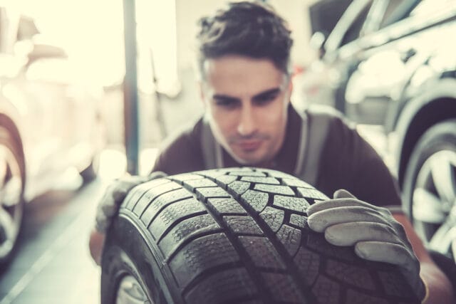 Tire Repair Services, checking tires tread
